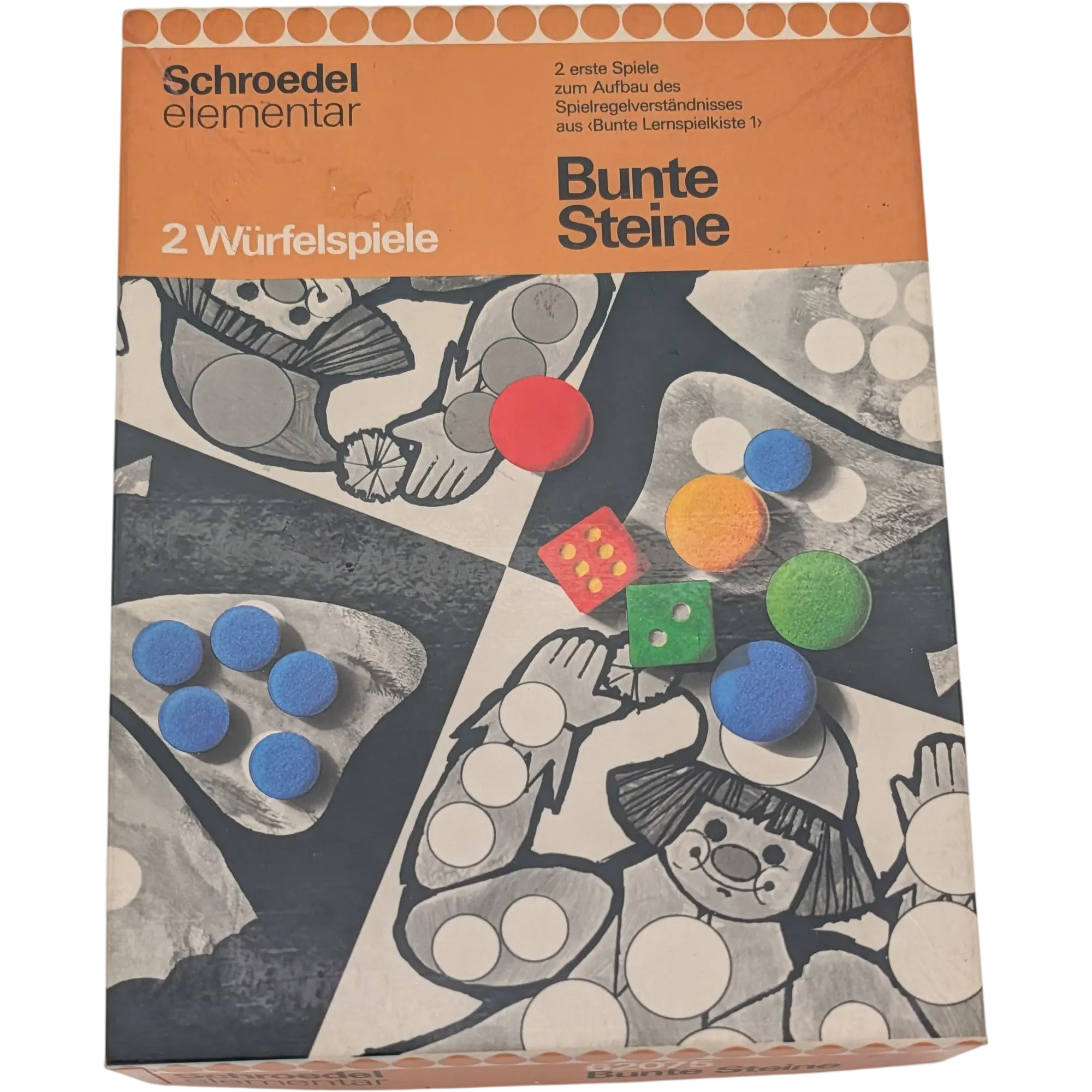 Schroedel elementar Bunte Steine 2 Würfelspiele Schmetterlingsspiel und Bunter Hampelmann