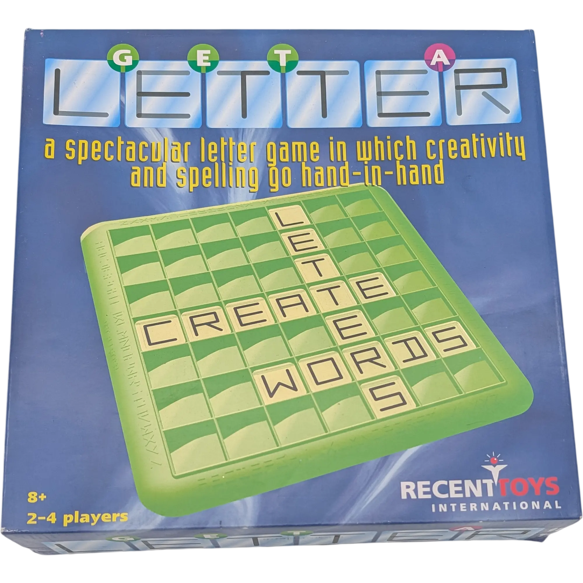 Recent Toys Letter a spectacular letter game in which creativity and spelling go hand in hand