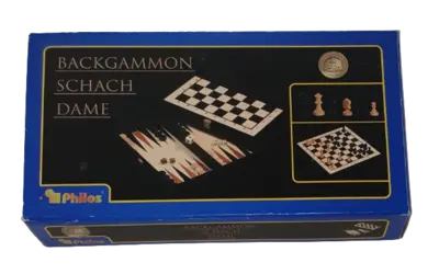 Backgammon, Schach, Dame, Holz