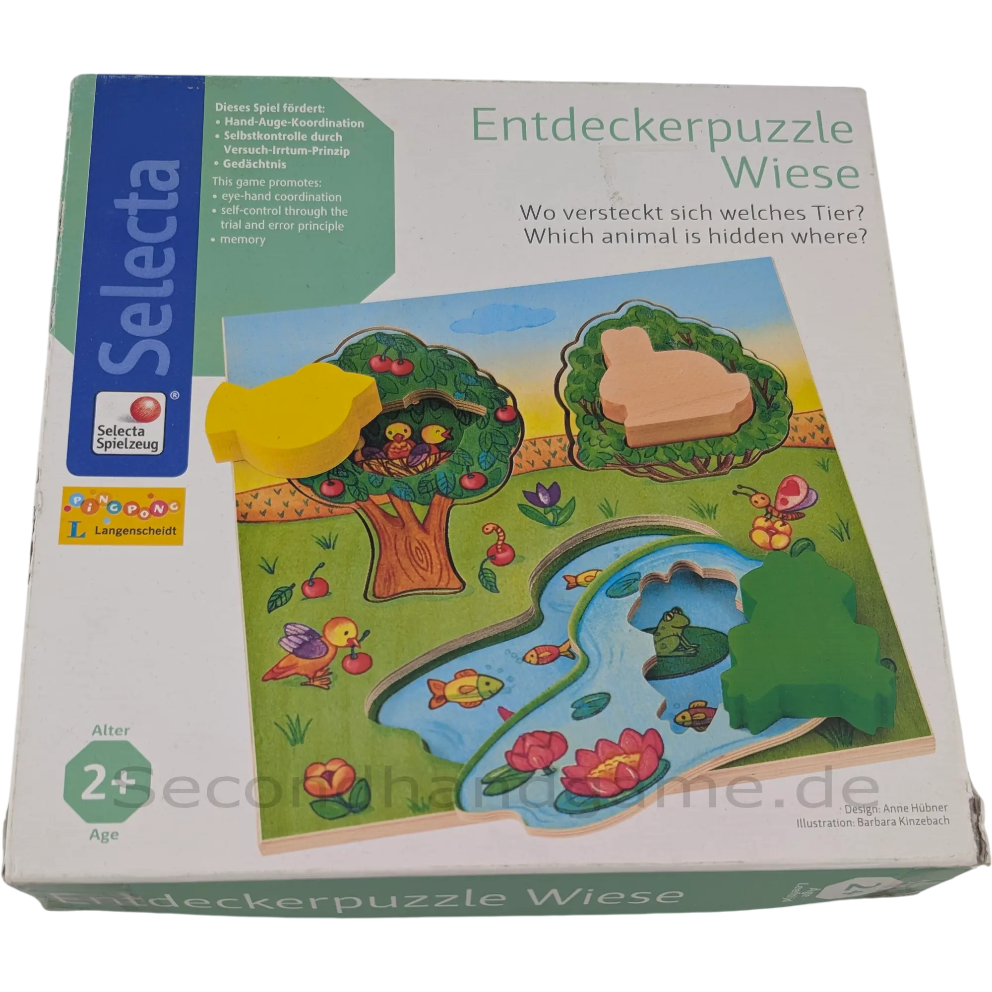 Selecta Entdeckerpuzzle Wiese 6-teilig 2026