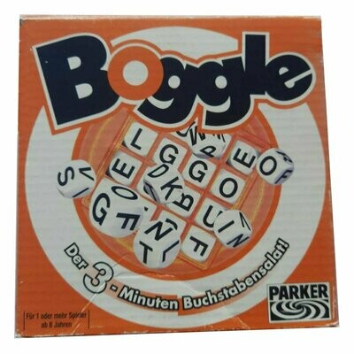 Parker Boggle Der 3 Minuten Buchstabensalat!