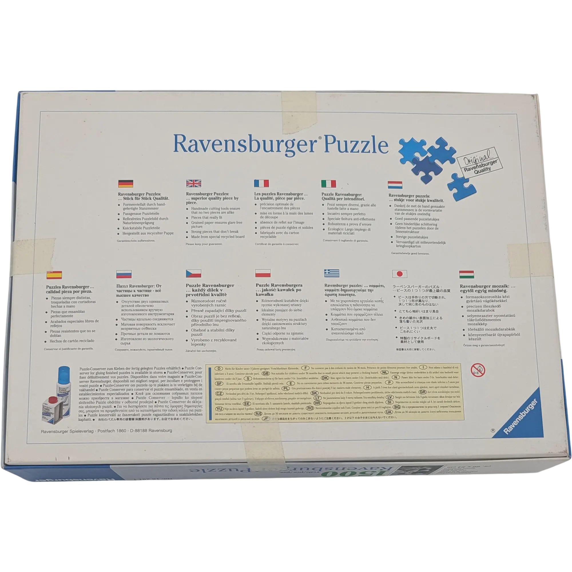 Ravensburger Puzzle 1500 Teile 162611 Peterchen und Katti Katzen, Ansicht 2
