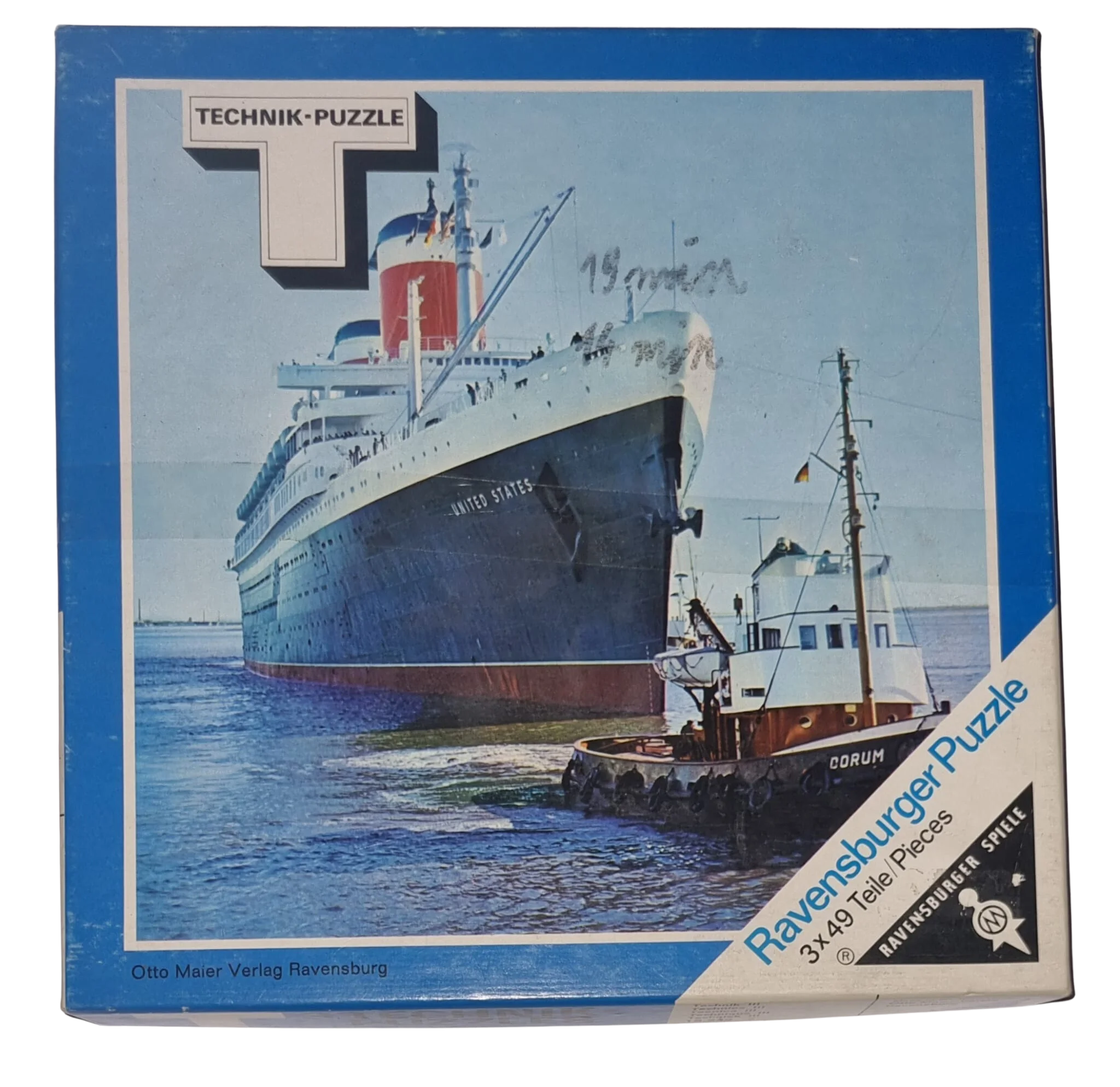 Ravensburger Technik-Puzzle III 3x49 Teile 15.242 