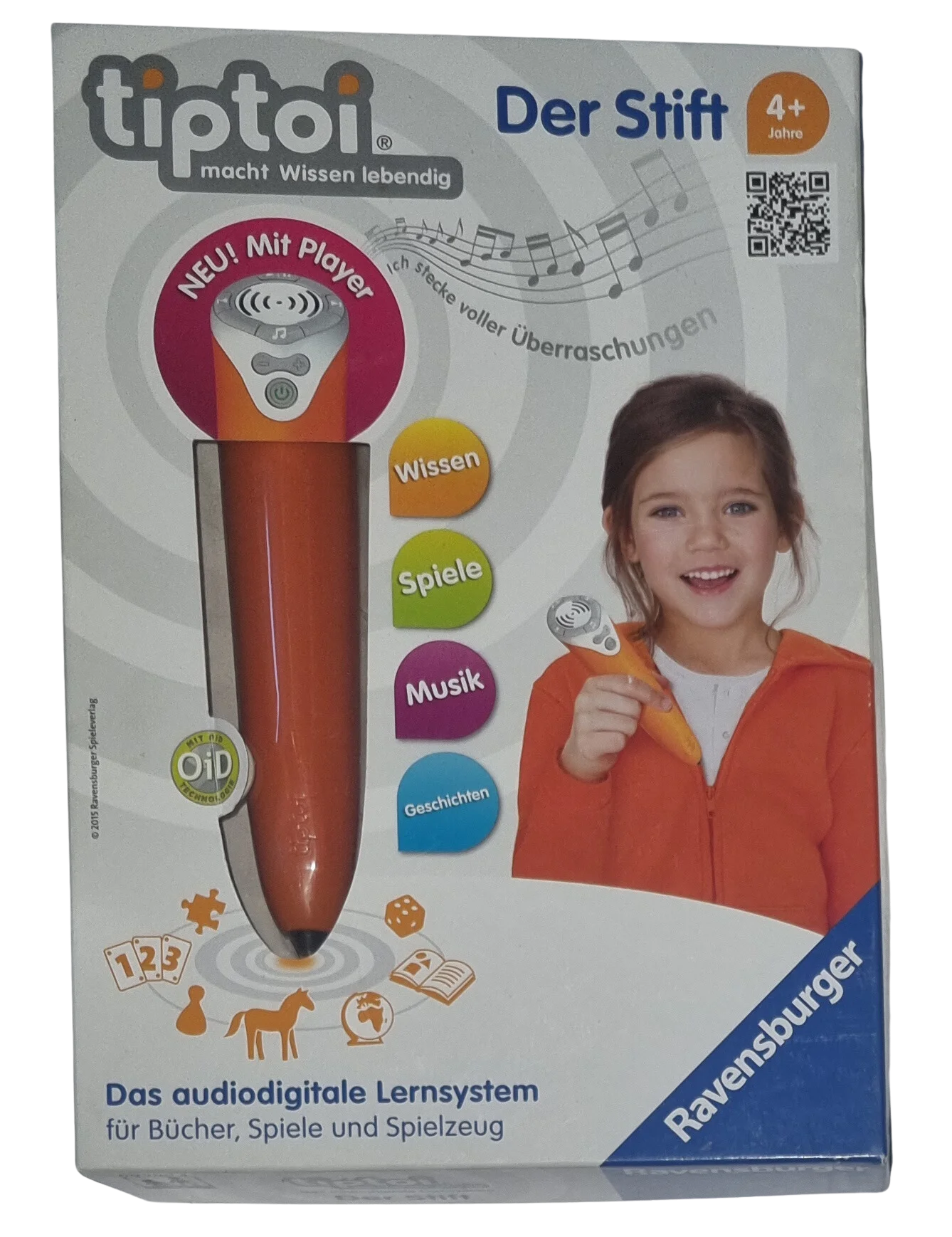 Ravensburger Tiptoi Der Stift mit Player 007004 plus Halter