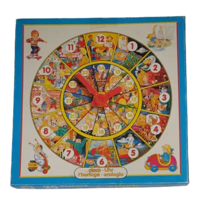 MB Puzzle 25 Teile Uhr