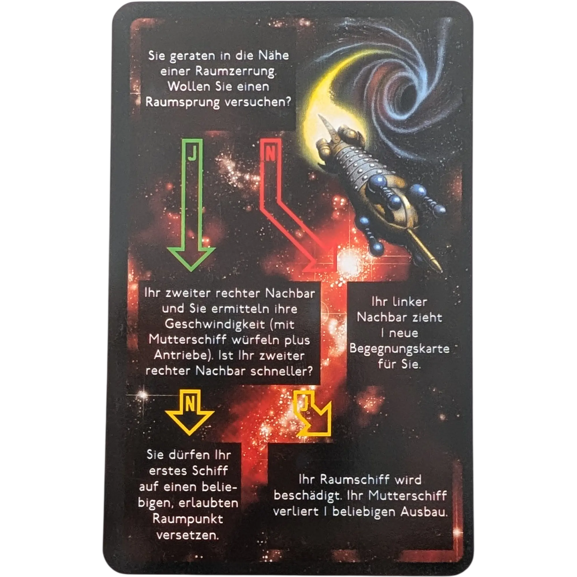 Kosmos Die Sternenfahrer von Catan Ersatzteil Begegnungskarte 28