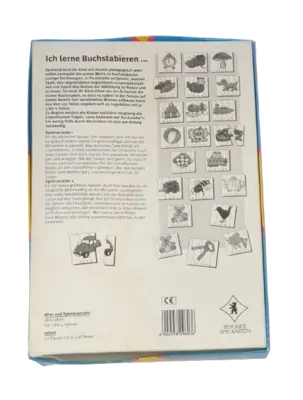 Berliner Spielkarten Ich lerne Buchstabieren