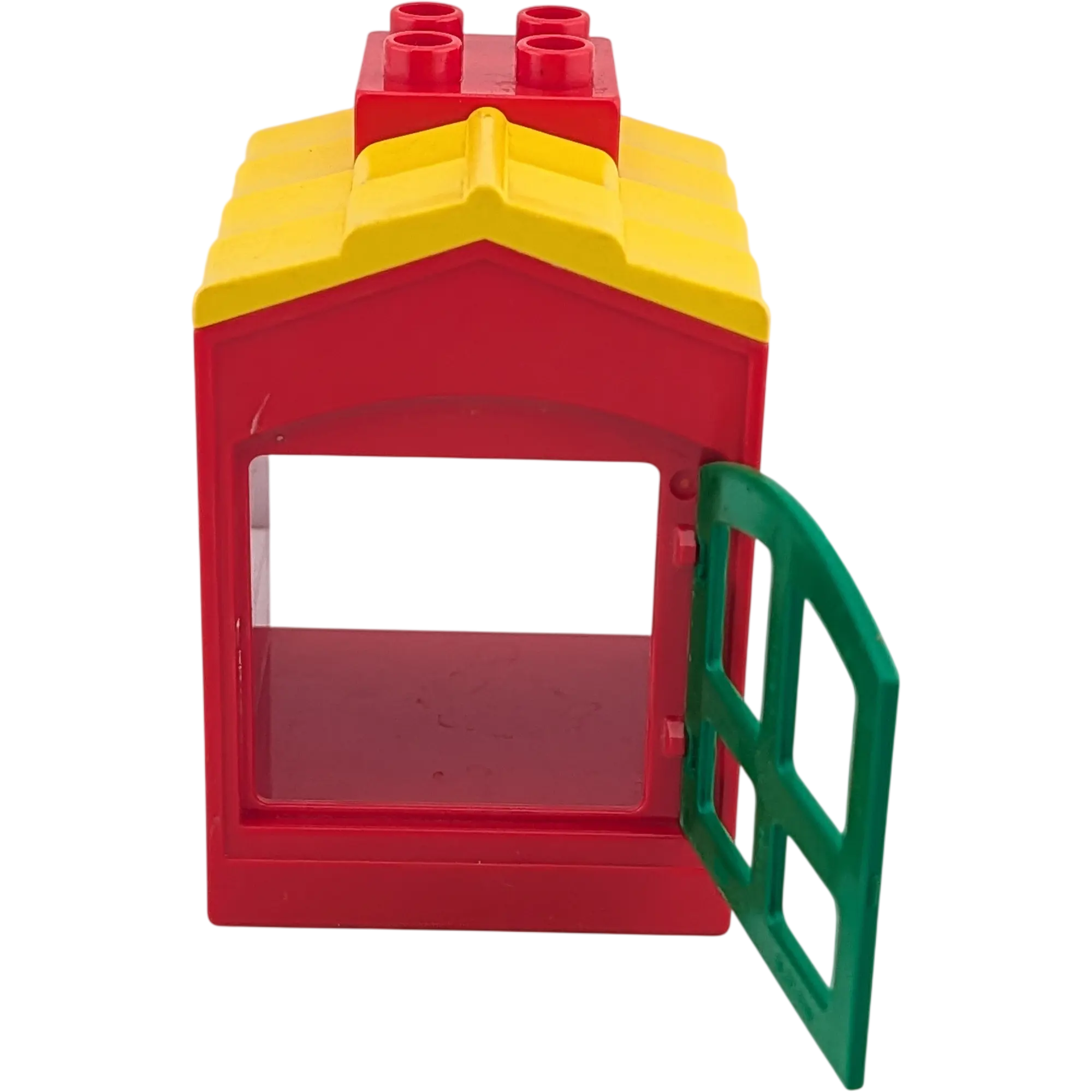 Lego Duplo 31028 Rotes Haus Gelbes Dach dunkelgrünes Fenster, Ansicht 3
