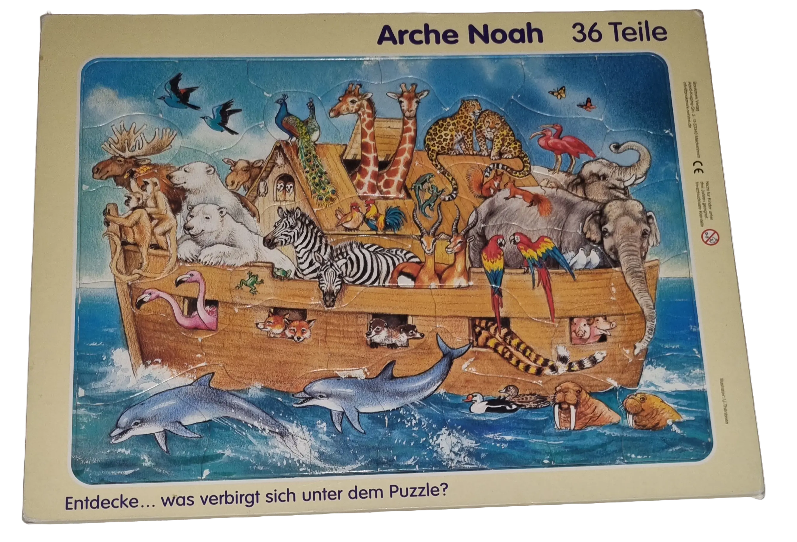 Bookmark Verlag Rahmenpuzzle Arche Noah 36 Teile