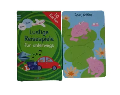 ars Edition Lustige Reisespiele für unterwegs