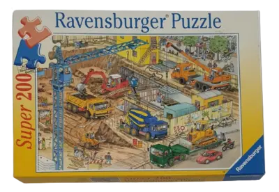 Ravensburger Puzzle Super 200 Teile Baustelle 126927