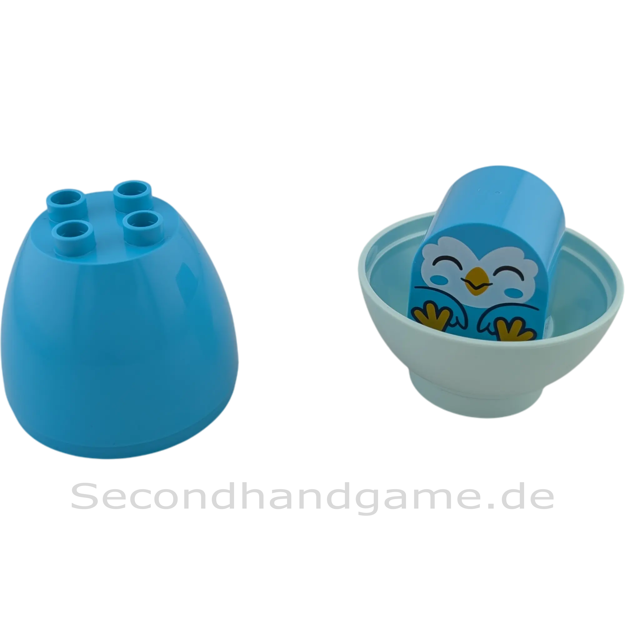 Lego Duplo 5895 Osterei mit Inhalt Küken Azur Hellblau