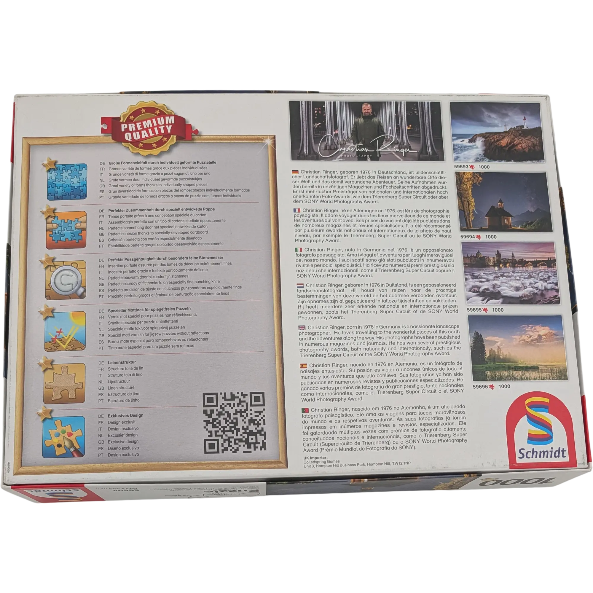 Schmidt Puzzle 1000 Teile 59694 Christian Ringer Lockstein - Milchstraße, Ansicht 2
