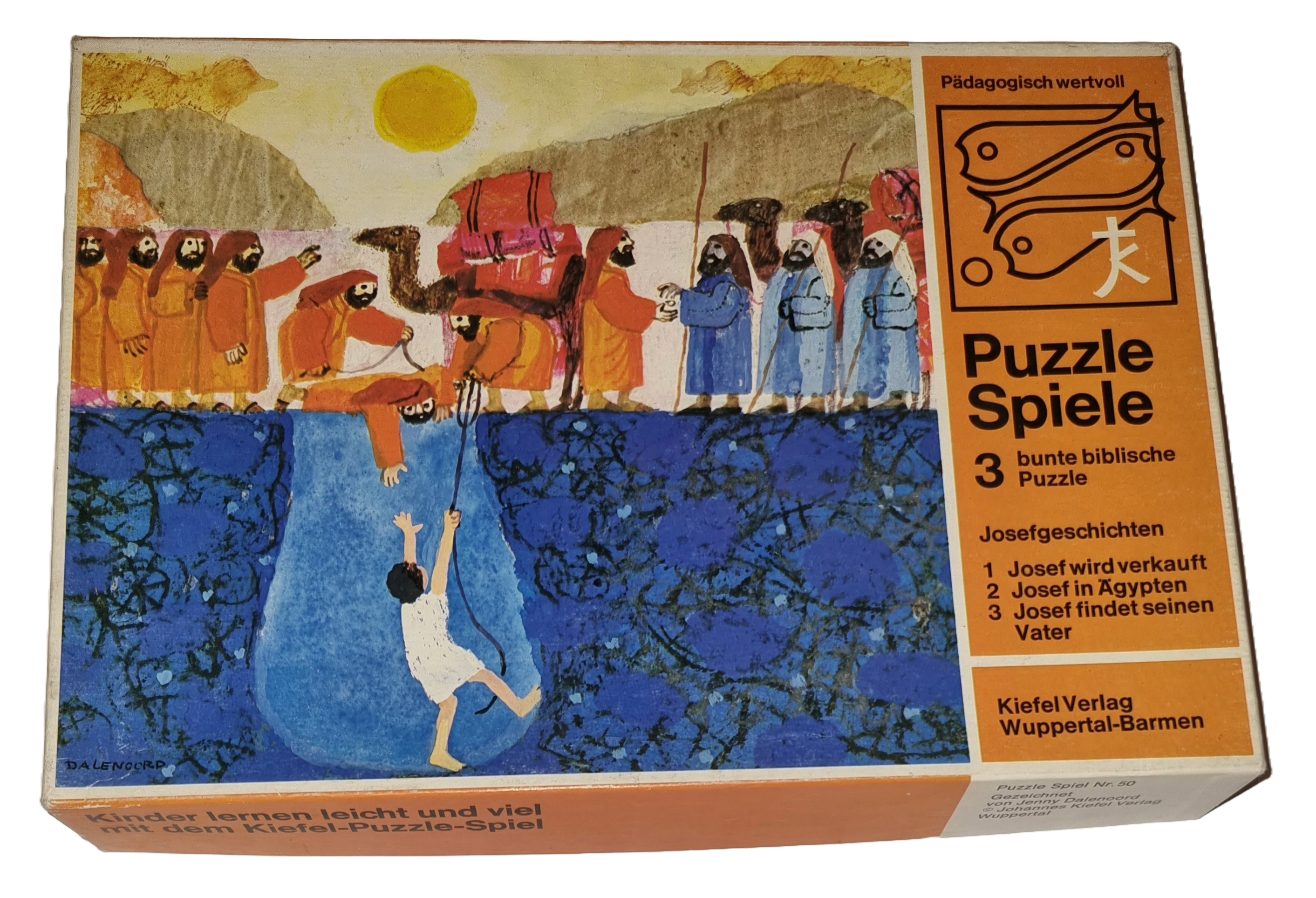 Kiefel Puzzle Spiele 3 bunte biblische Puzzle Puzzle Spiel Nr. 50