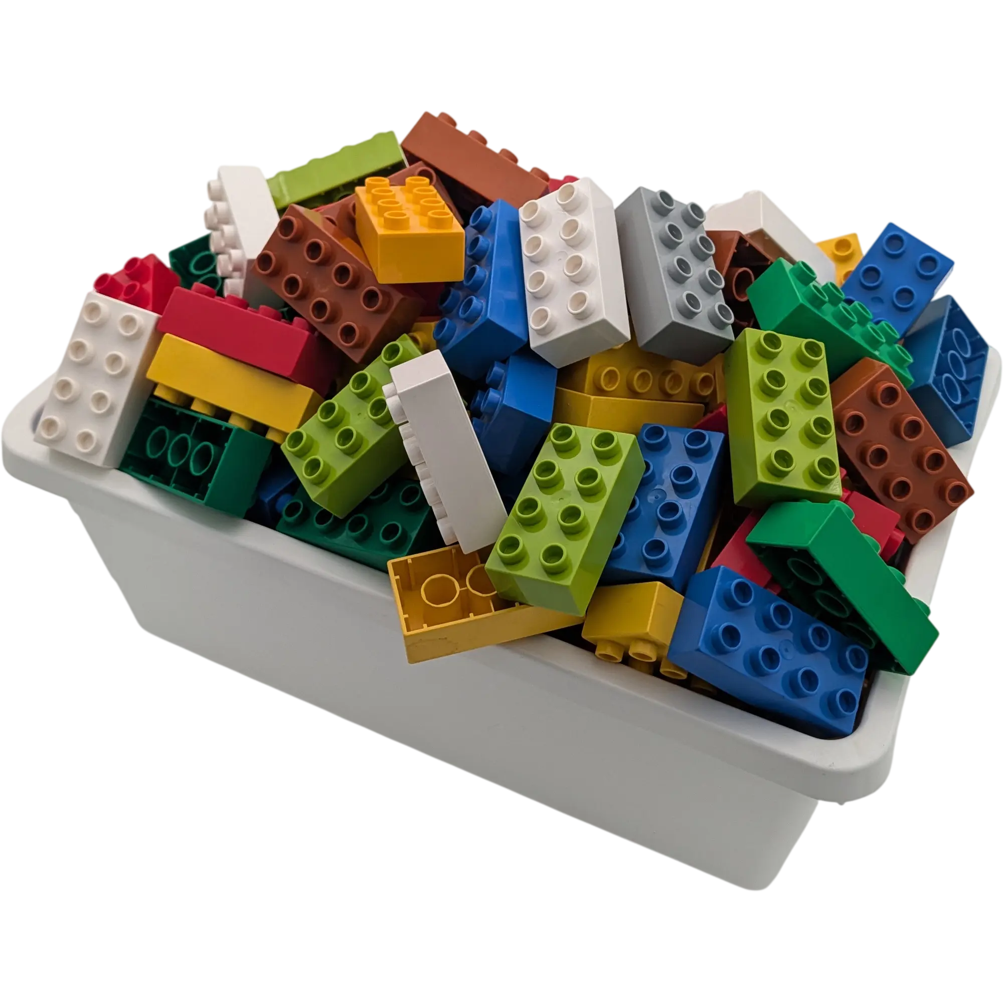 Lego Duplo 100 Bausteine 2x4 Konvolut 3011 Bunter Steinespaß