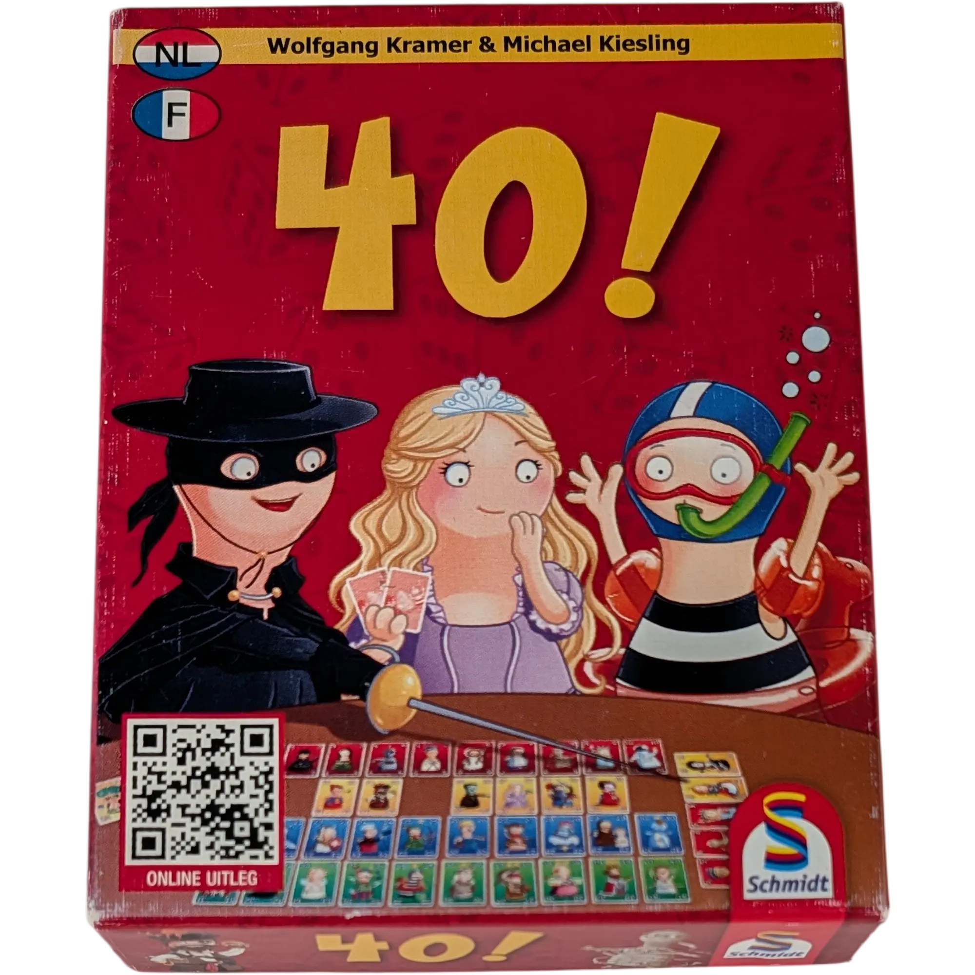 Schmidt 40! Mensch ärgere dich nicht Das Kartenspiel Niederländische Ausgabe