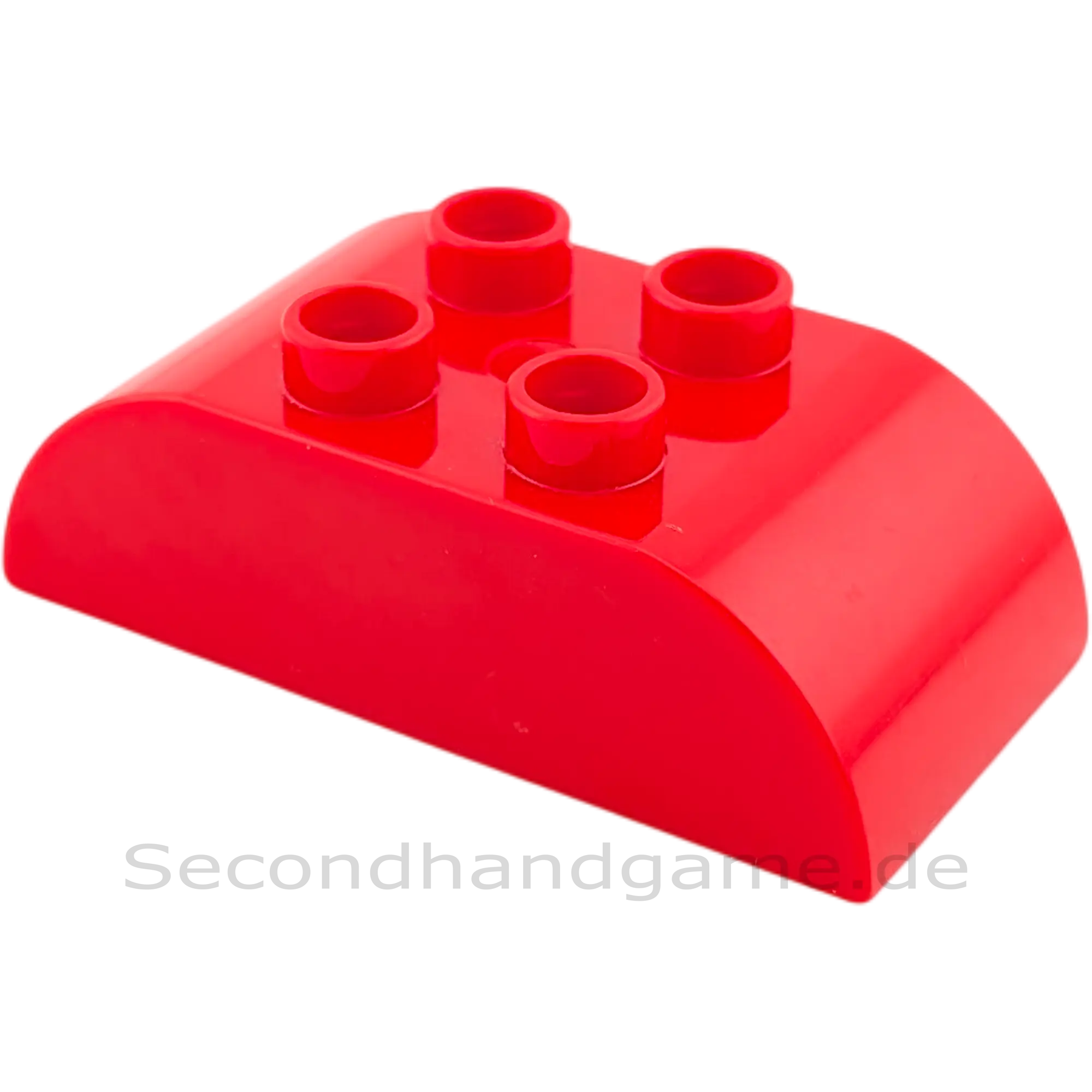 Lego Duplo 2x4 Dachstein 98223 Bank mit Sparschwein Rot