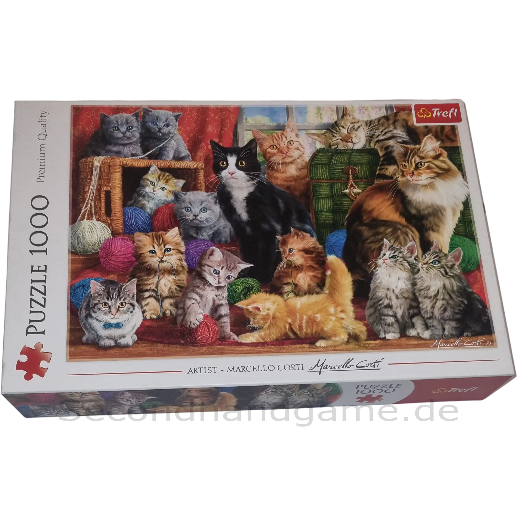 Trefl Premium Quality Puzzle 1000 Teile 10555 Feline meeting Katzen