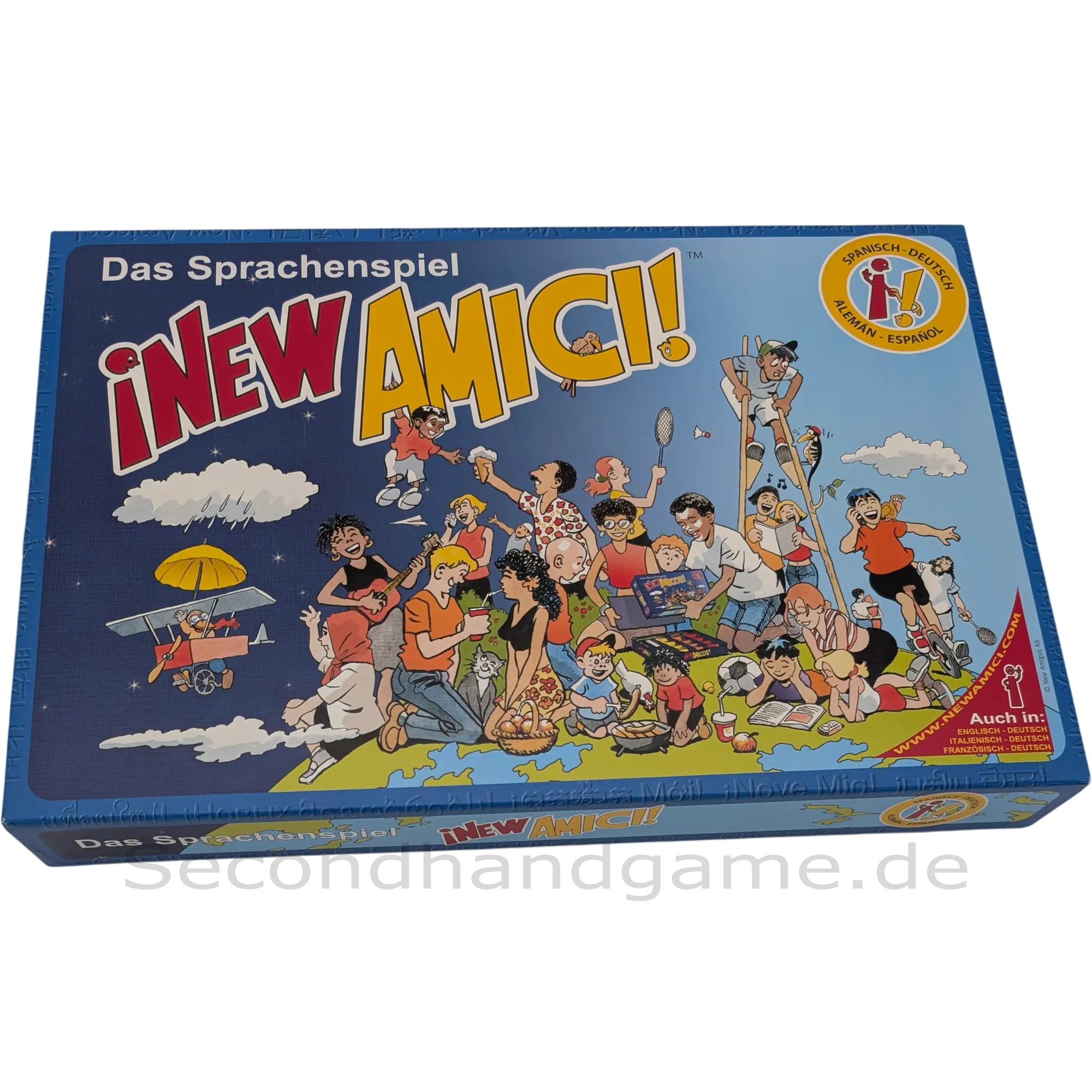 New Amigos ¡New AMICI! Das Sprachenspiel Spanisch-Deutsch, ab 8 Jahren