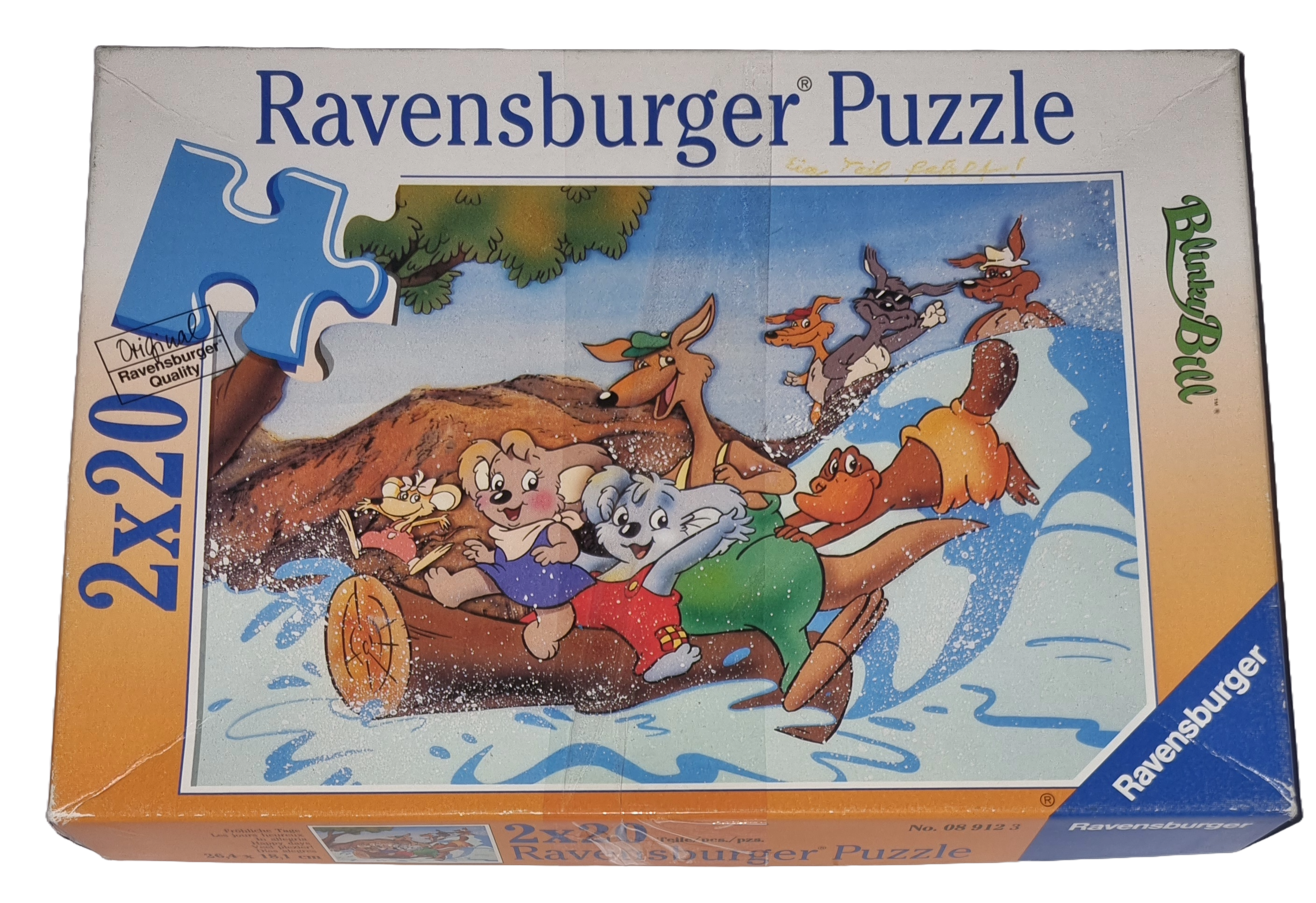 Ravensburger Puzzle 2 x 20 Teile 089123 Fröhliche Tage