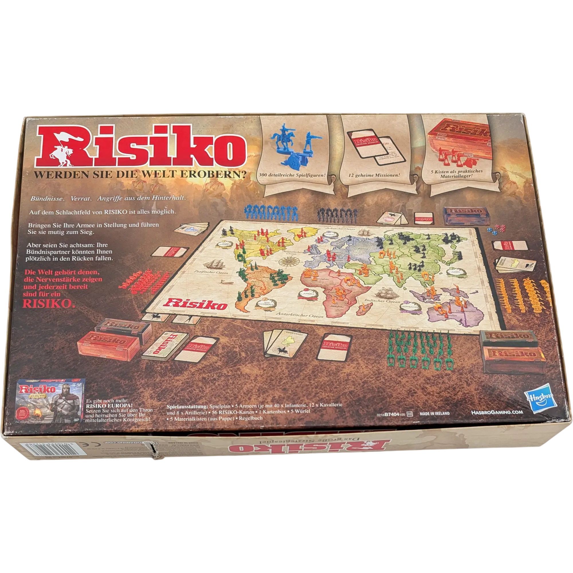 Hasbro Risiko Das große Strategiespiel