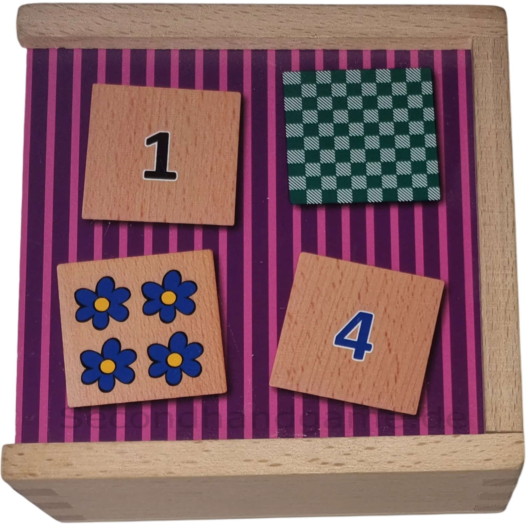 Delta Sport Zähl Memory Holz