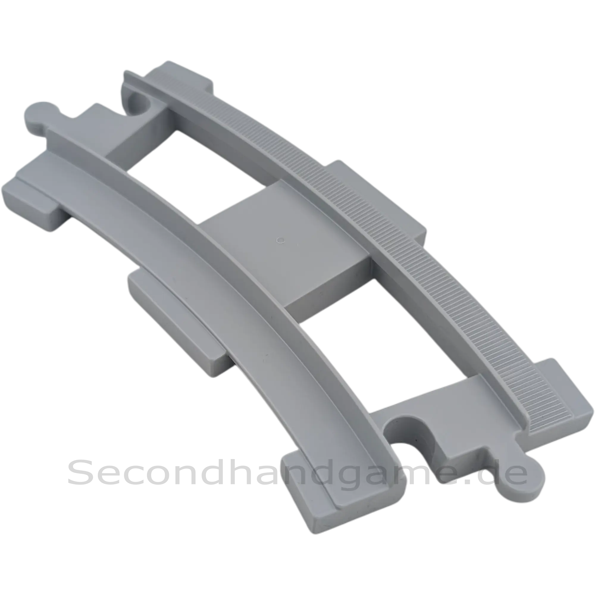 Lego Duplo Schiene Kurve hellgrau