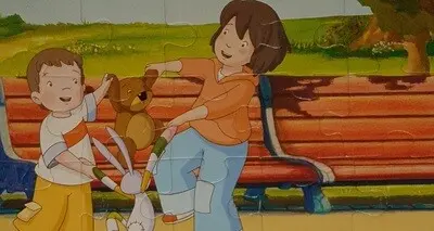 Amigo Lauras Stern Puzzle Laura tanzt 15 Teile