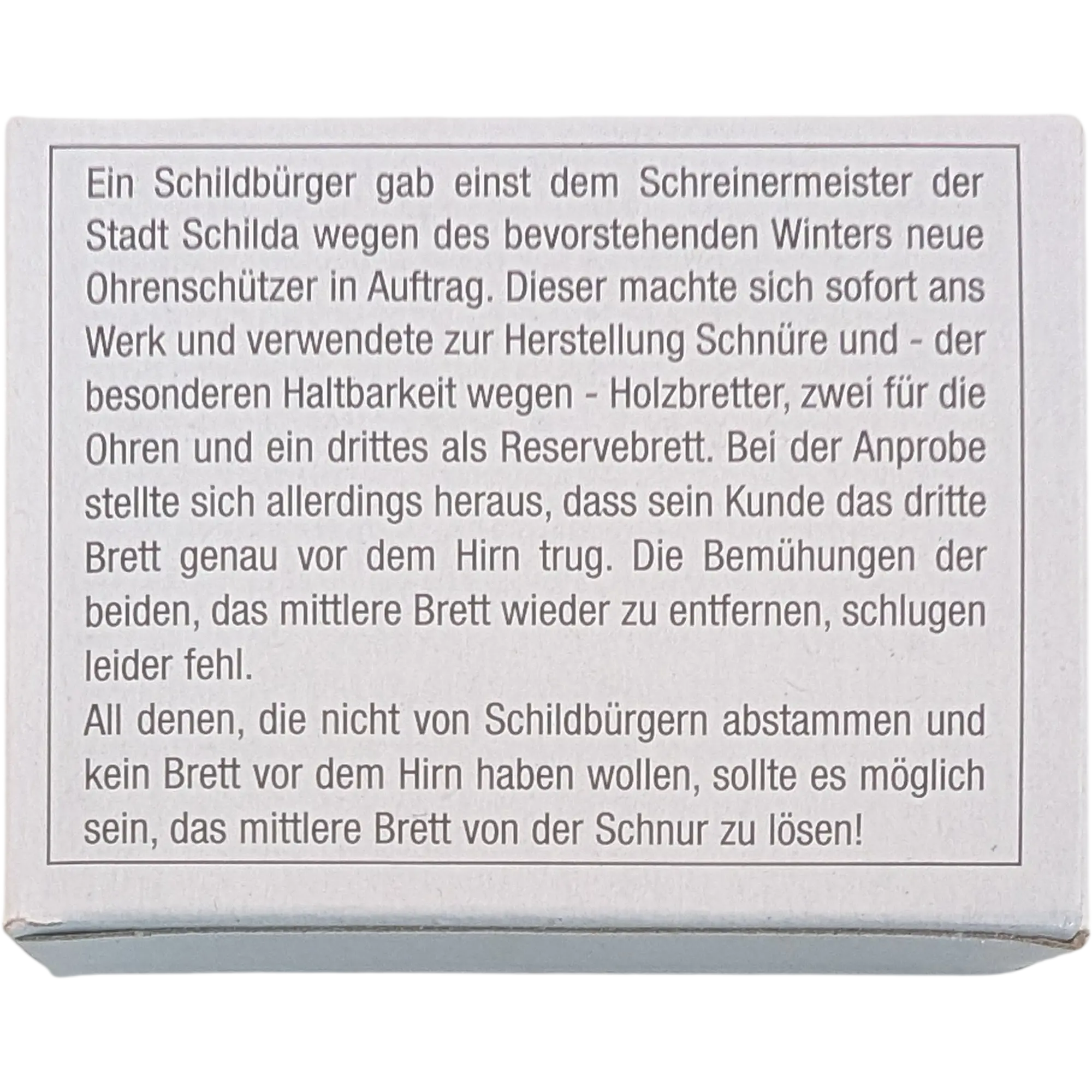 Bartl Mini Spiele Geduldspiele Das Brett-Puzzle, Ansicht 3