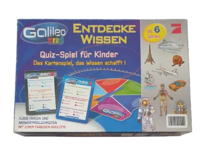 Clementoni Galileo Kids Entdecke Wissen Blau