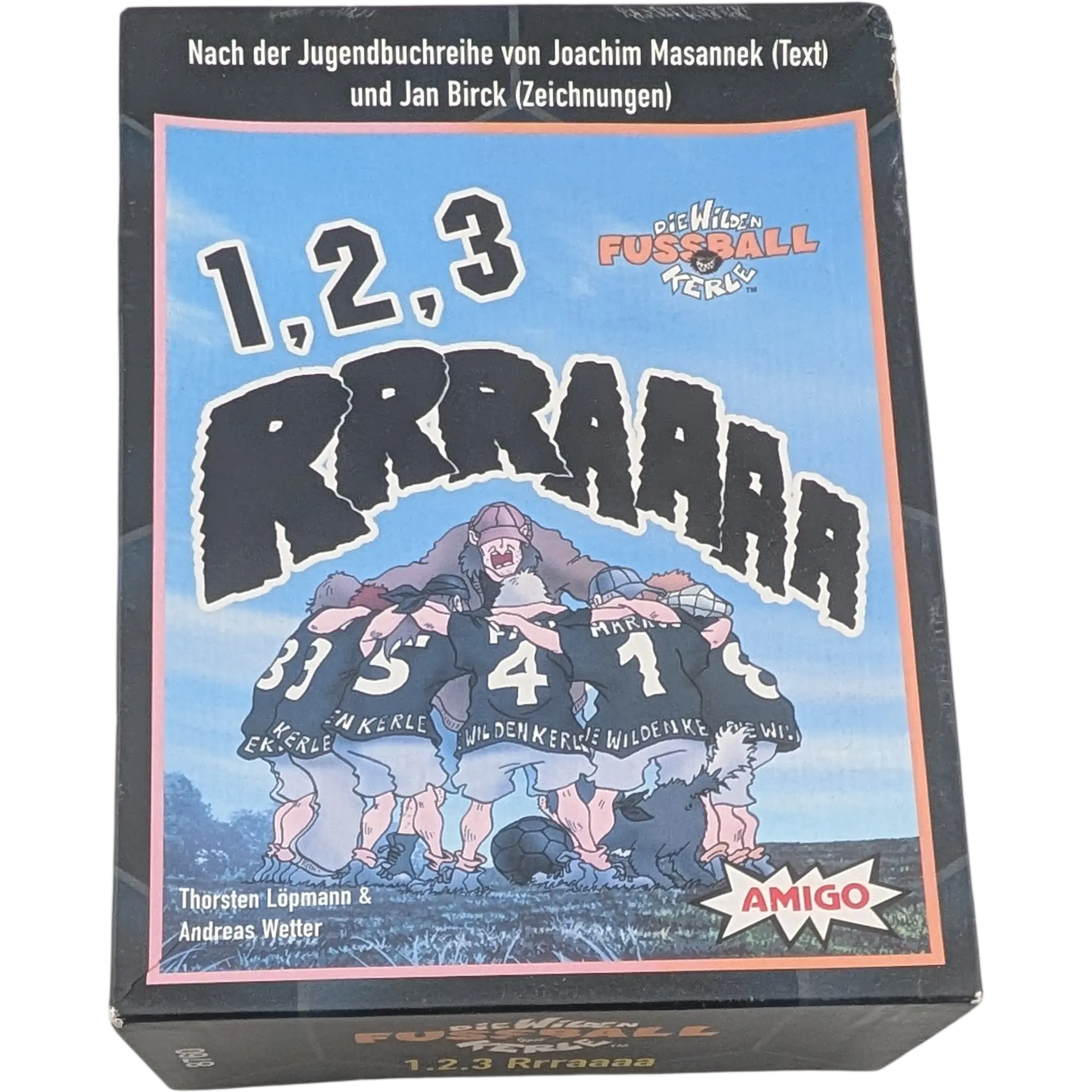 Amigo Die wilden Fussball Kerle 1, 2, 3 Rrraaaa Kartenspiel 8760 ab 8 Jahren