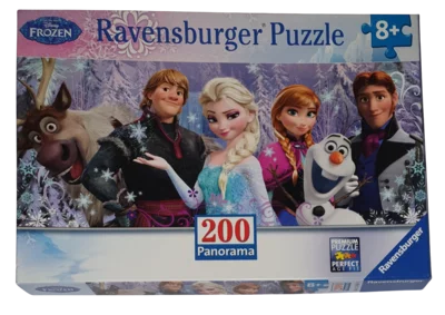 Ravensburger XXL 200 Teile Puzzle Panorama 128013 Frozen Arendelle im ewigen Eis