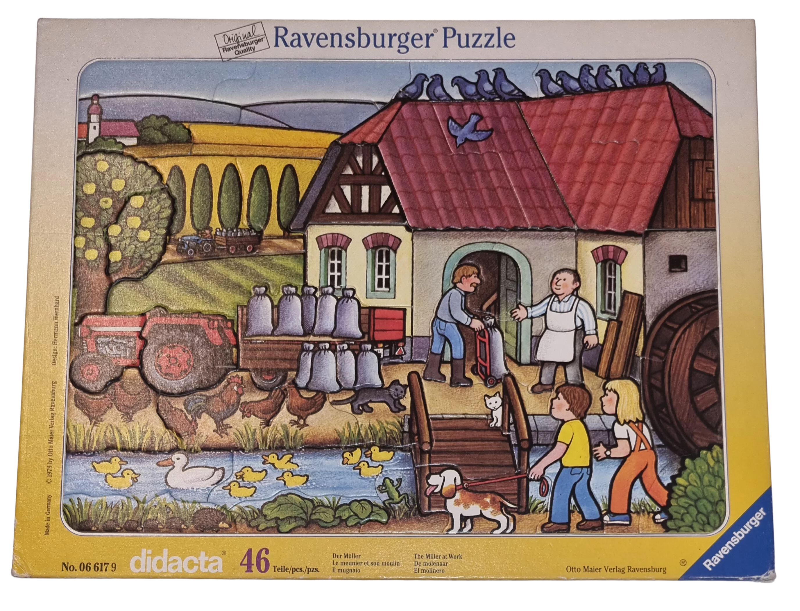 Ravensburger Rahmenpuzzle Didacta Der Müller 46 Teile 066179