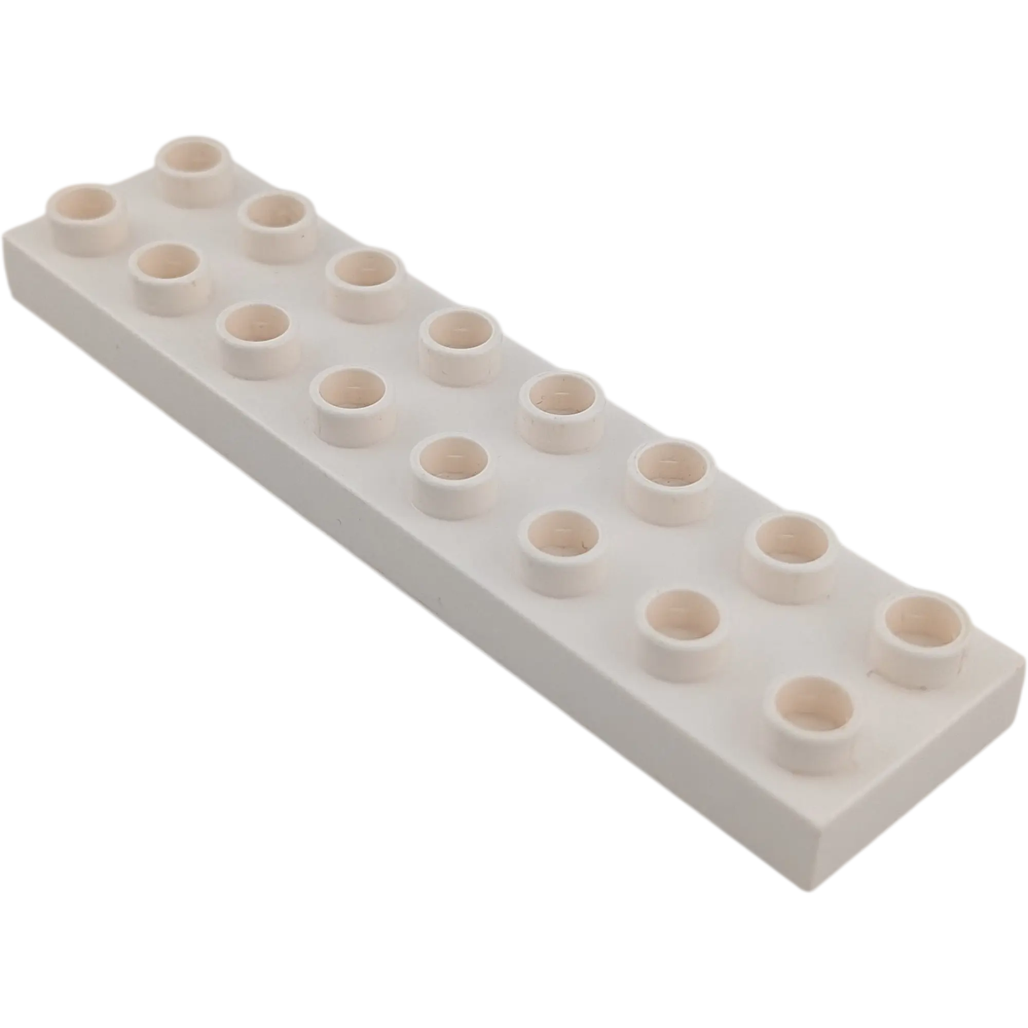 Lego Duplo 44524 Platte 2x8 Weiß