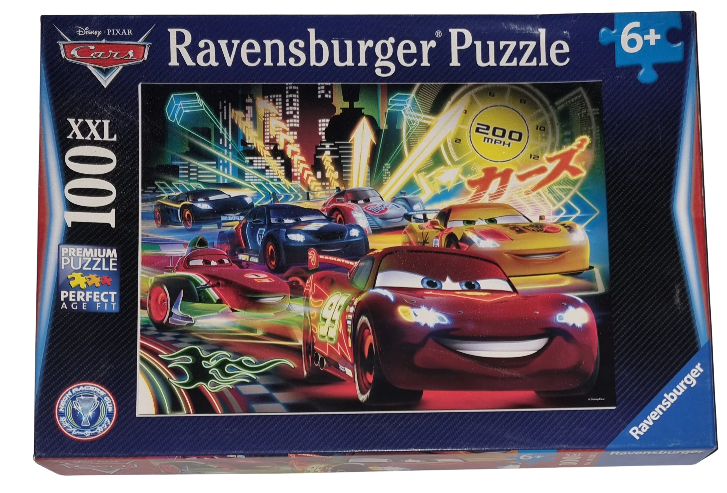 Ravensburger XXL 100 Teile Premium softclick Puzzle 105205 Cars Neon
