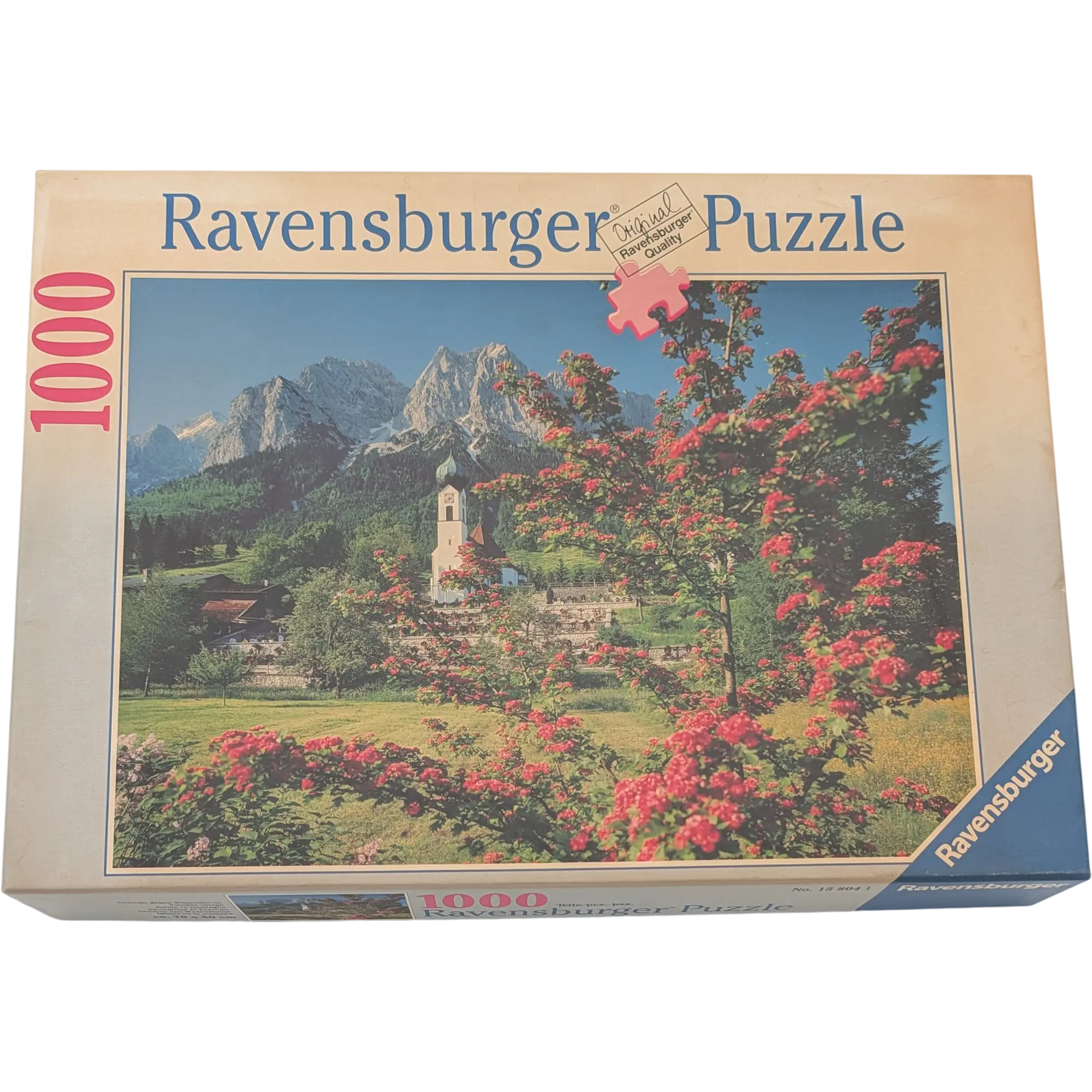 Ravensburger Puzzle 1000 Teile 158041 Grainau gegen Waxensteine