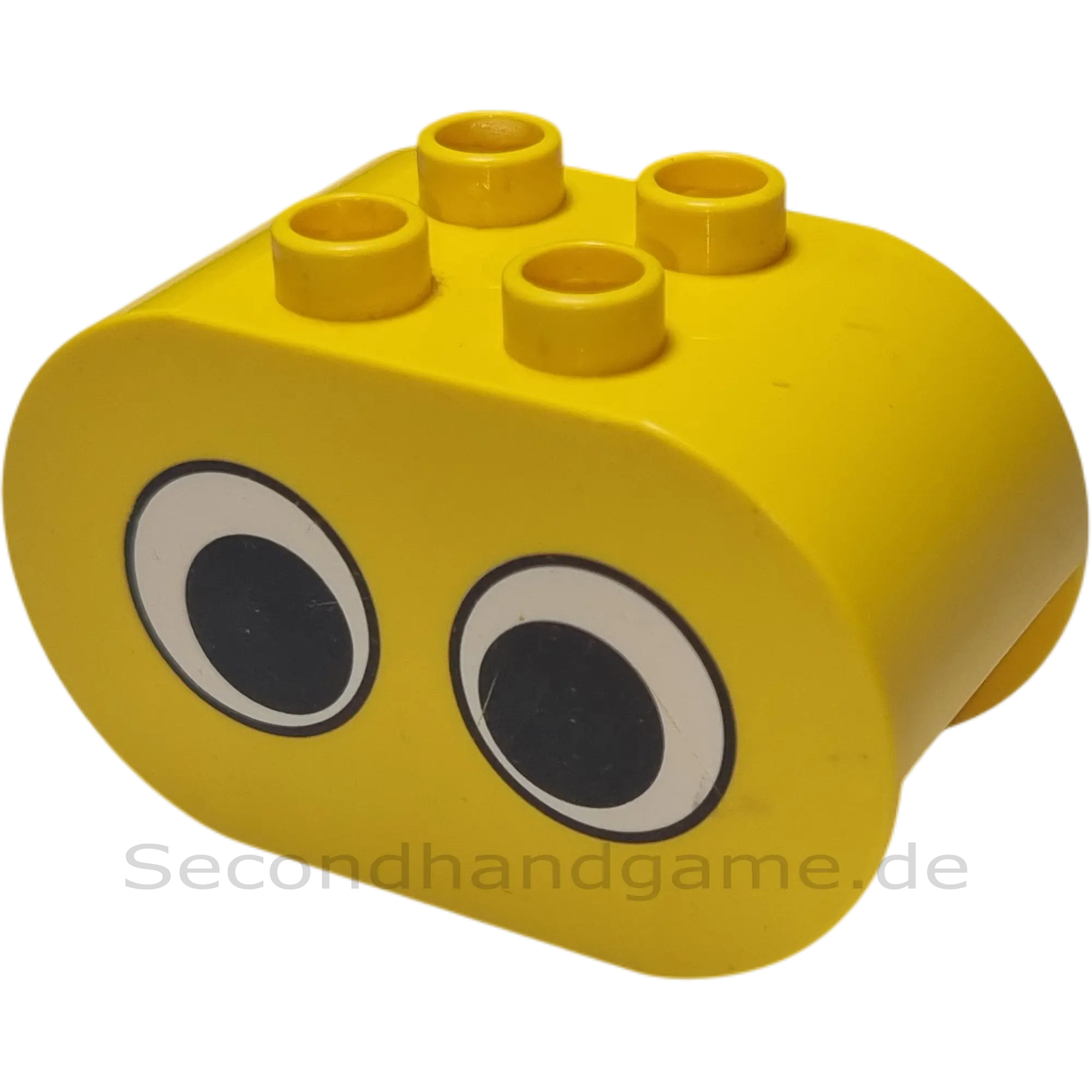 Lego Duplo Stein 2x4x2 abgerundet Augen Gelb 6448