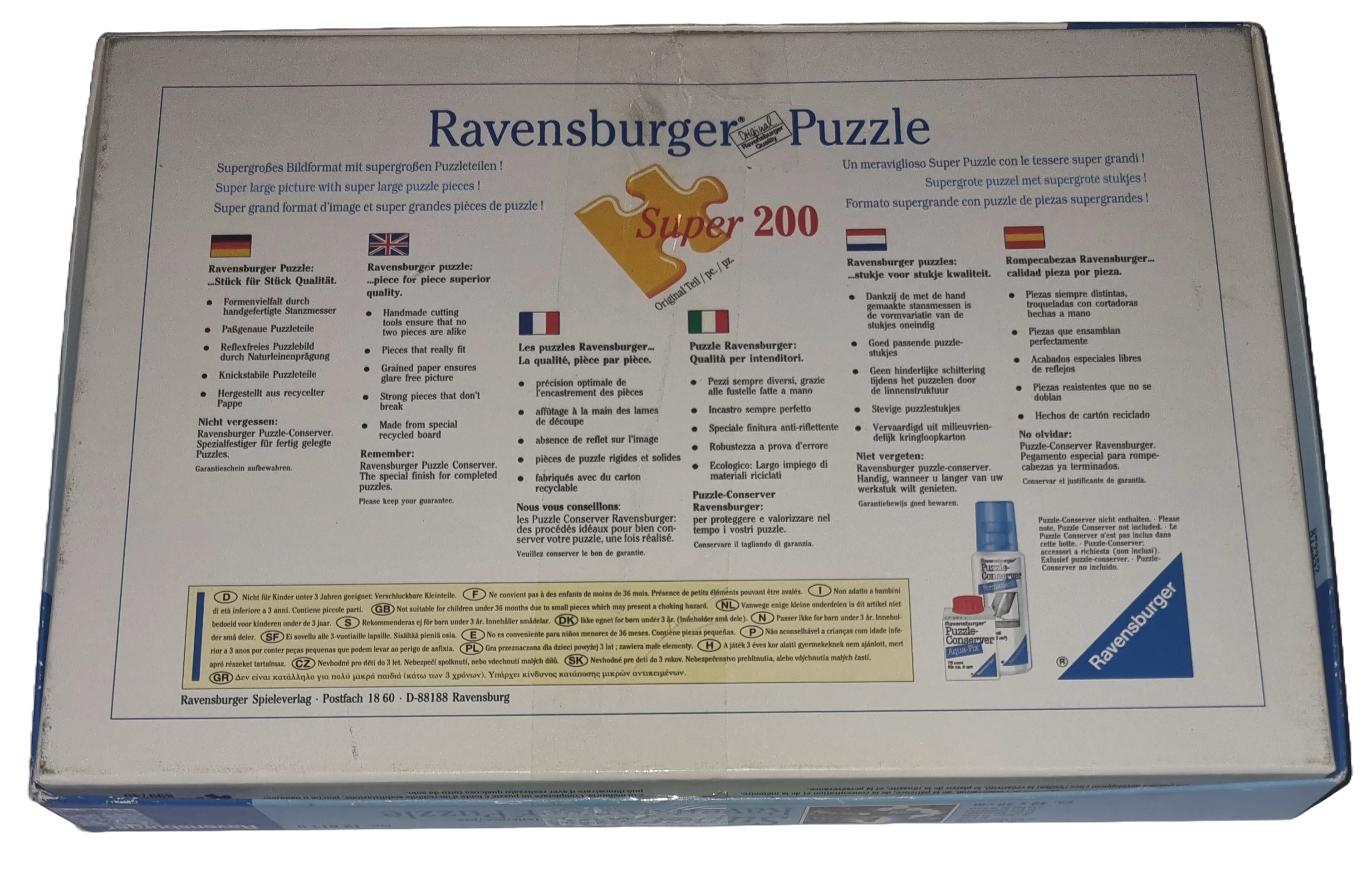 Ravensburger Super 200 Teile 126170 The Lion the King Im Mondschein