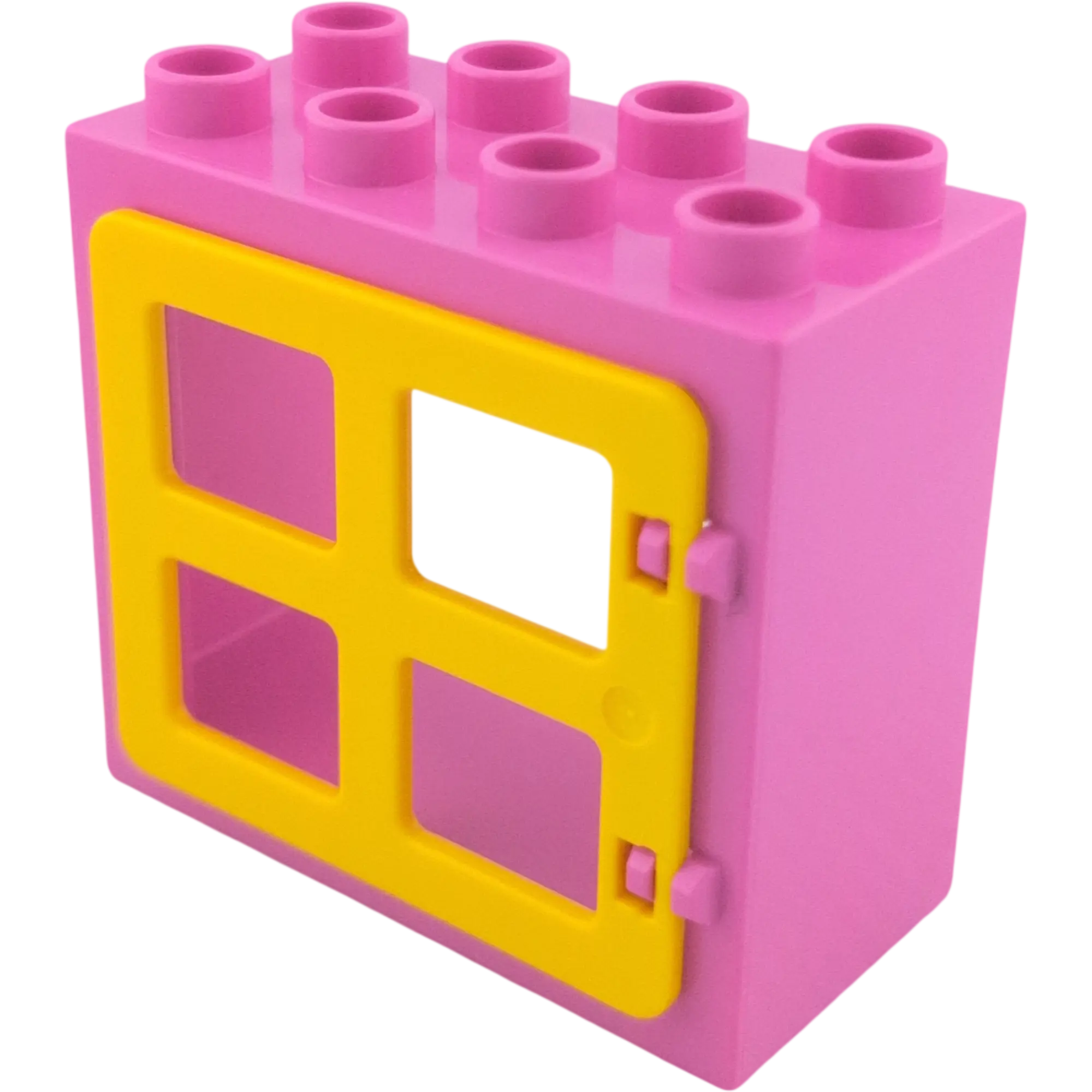 Lego Duplo 2332 Fenster 2x4 Pink Gelbes Fenster