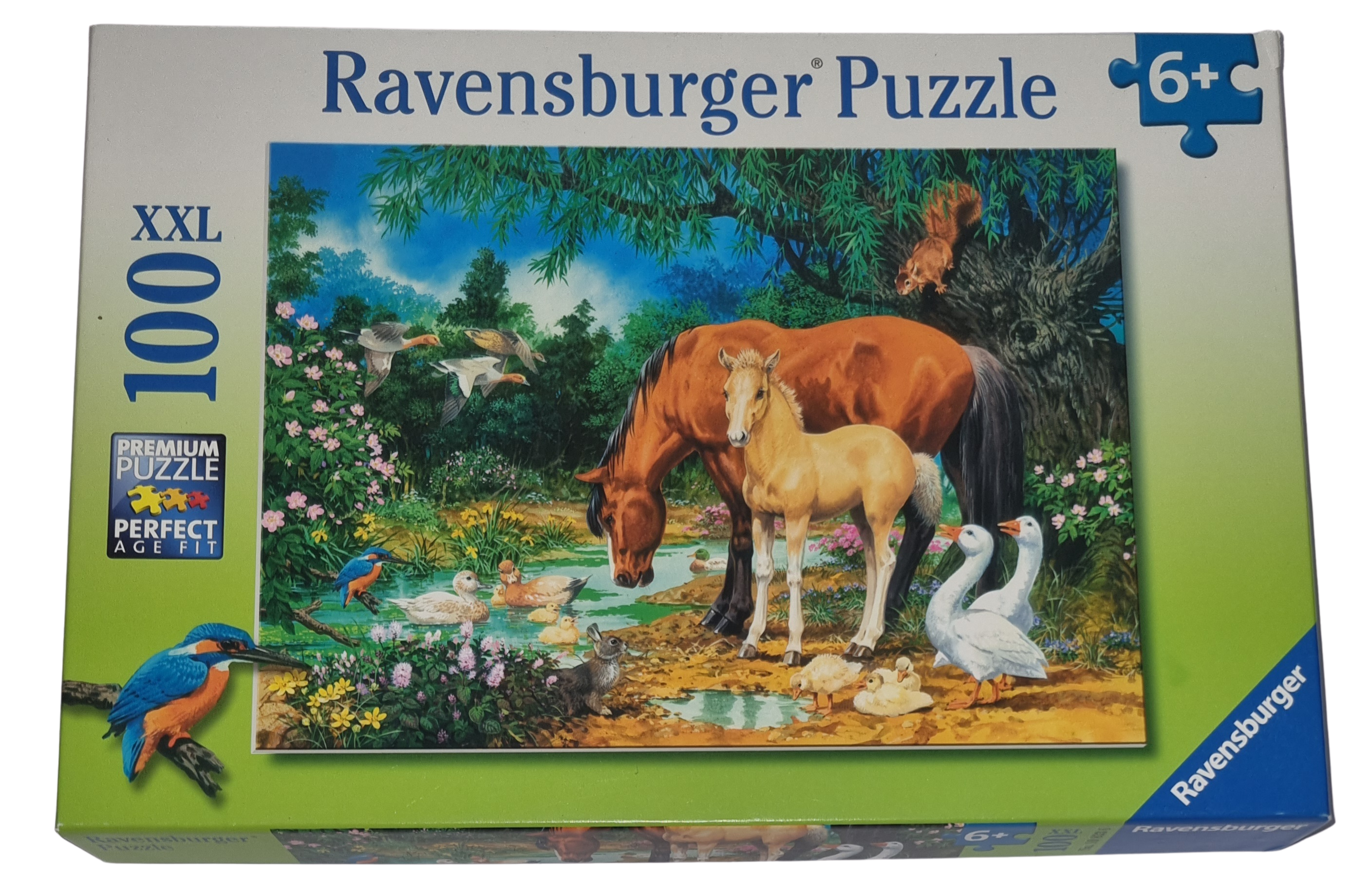 Ravensburger Puzzle XXL 100 Teile Idylle am Teich 108336