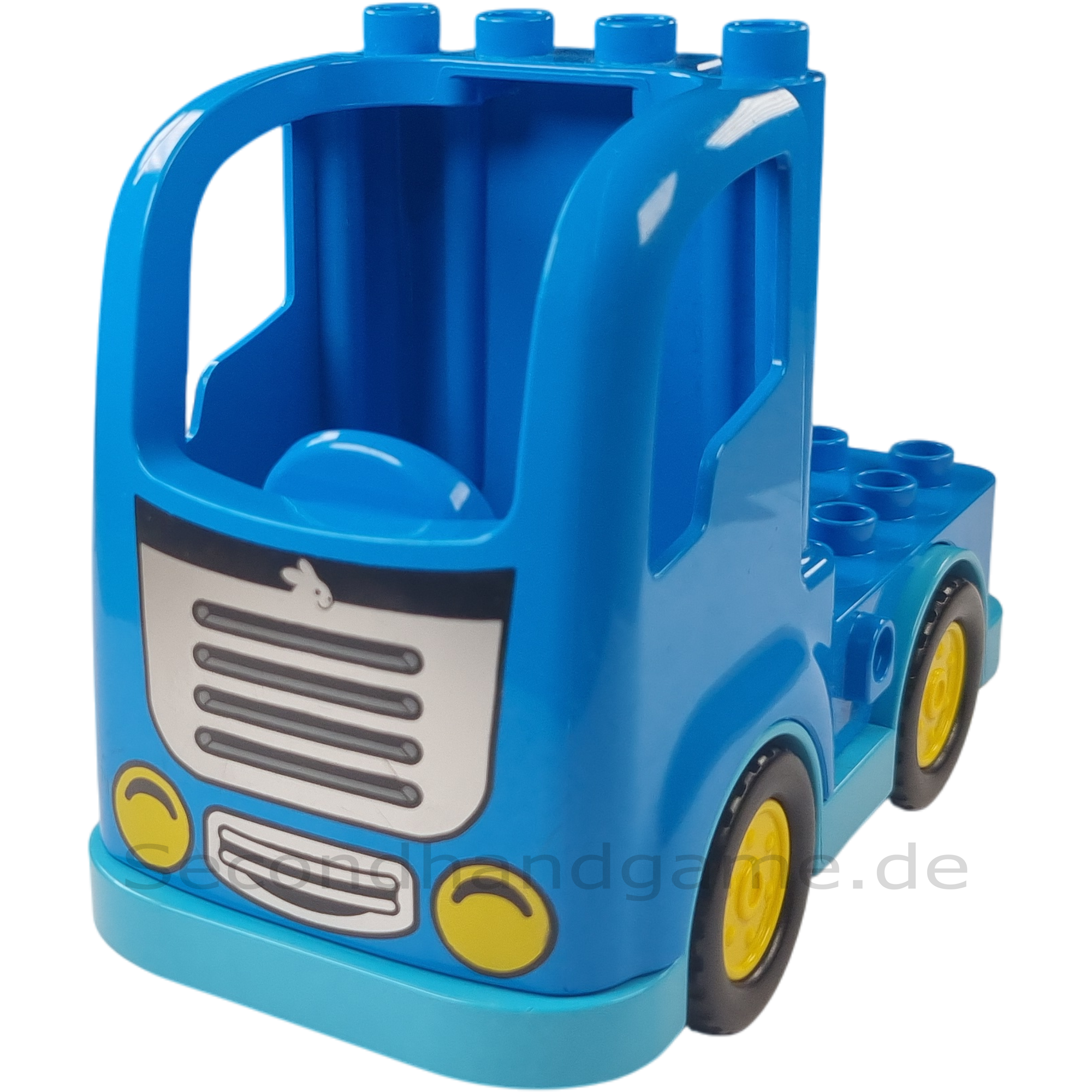 Lego Duplo Lastwagen mit Hase Mittelblau Azur