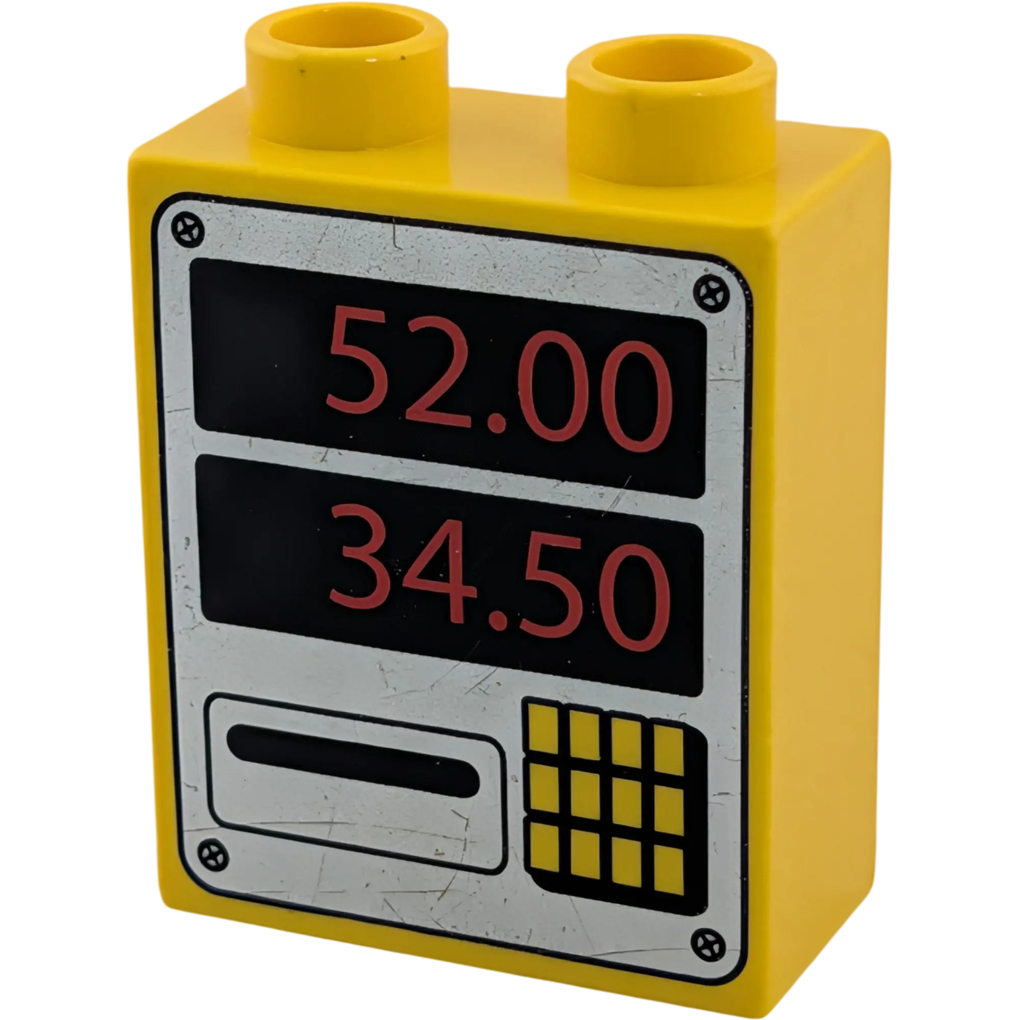 Lego Duplo 4066 Stein 1x2 Gelb Bankautomat Geldautomat