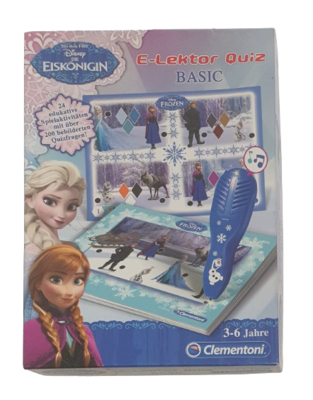 Clementoni E-Lektor Quiz Basic Disney Die Eiskönigin