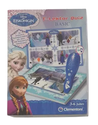 Clementoni E-Lektor Quiz Basic Disney Die Eiskönigin