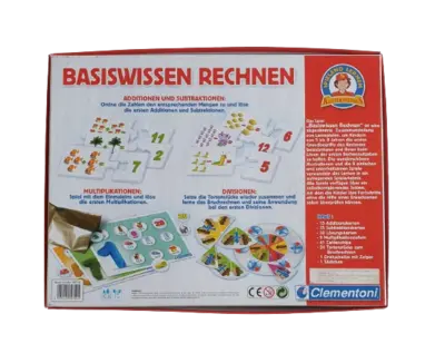 Clementoni Basiswissen Rechnen Sapientino