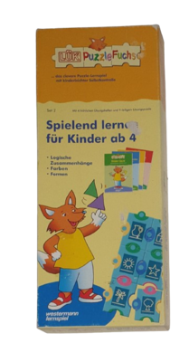 Lük Puzzle Fuchs Set 2 Für Kinder ab 4 Jahren Lük Puzzle Fuchs Set 2 Für Kinder ab 4 Jahren