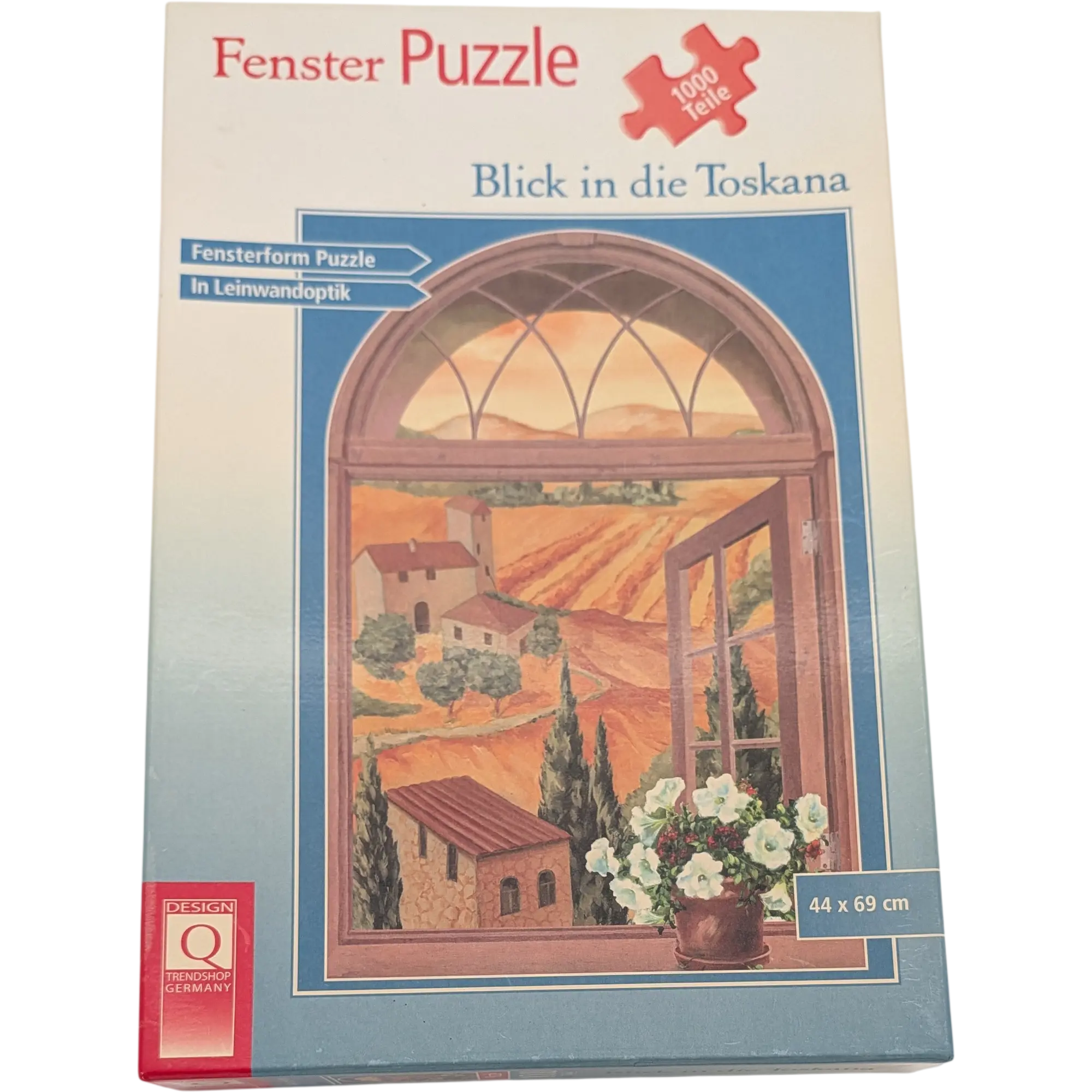 Weltbild Fenster Puzzle 1000 Teile Blick in die Toskana