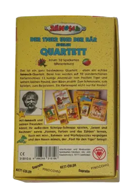 ASS Der Tiger und der Bär spielen Quartett