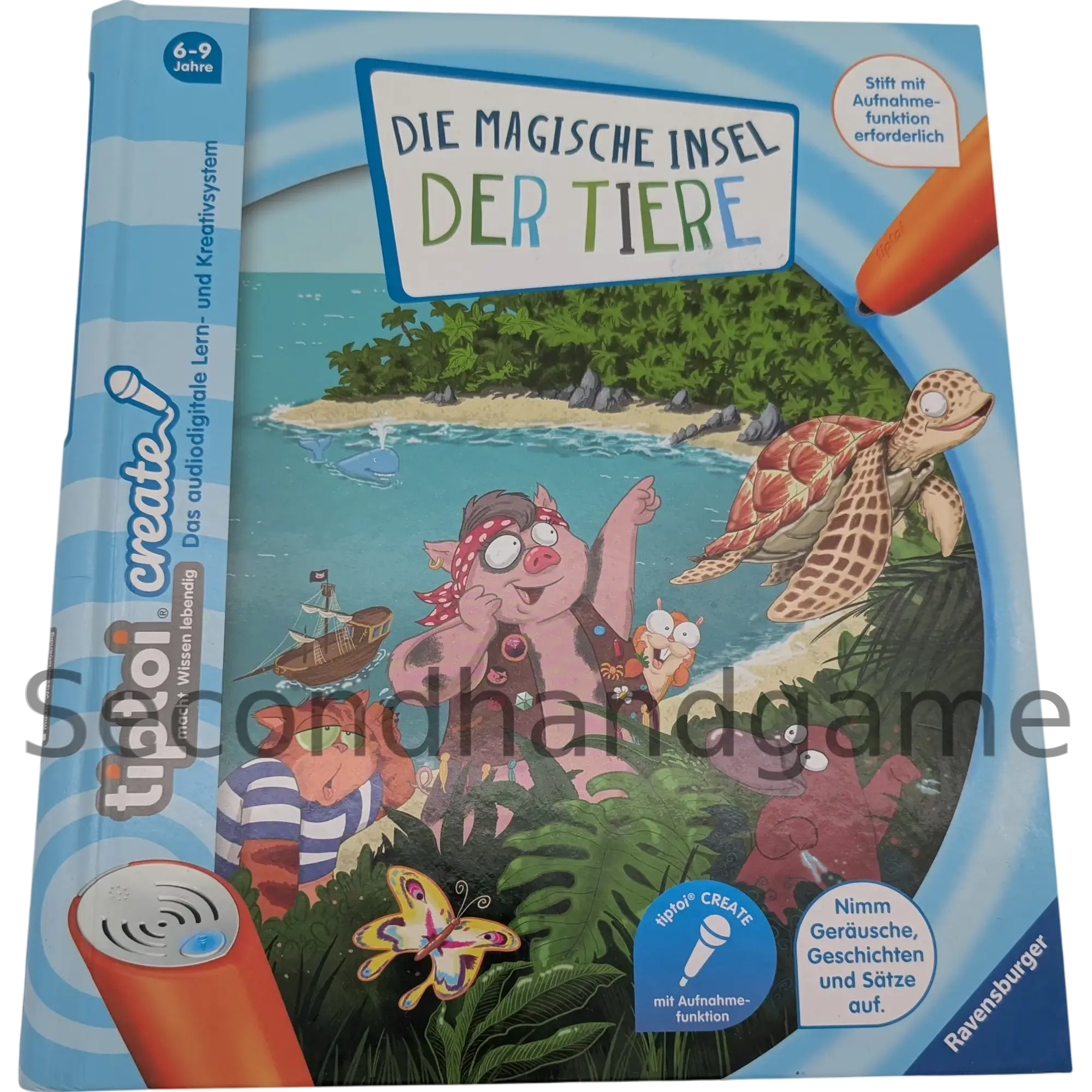 Ravensburger Tiptoi create Die magische Insel der Tiere Buch