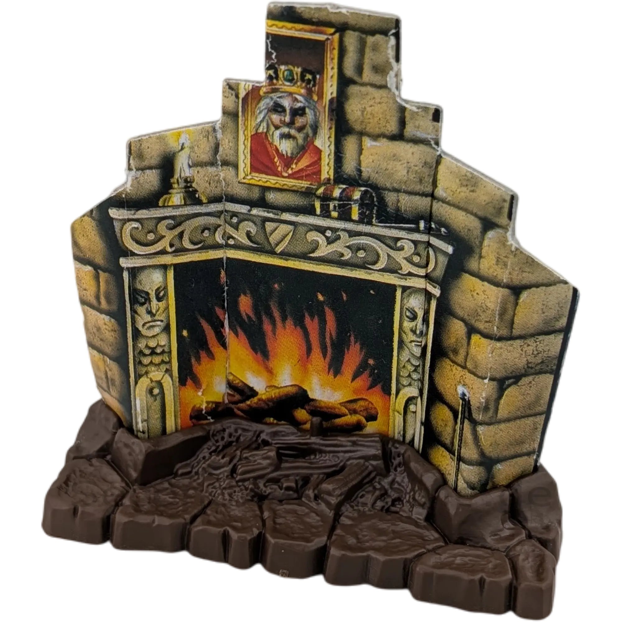 MB Hero Quest Master Ersatzteil Kamin Feuer